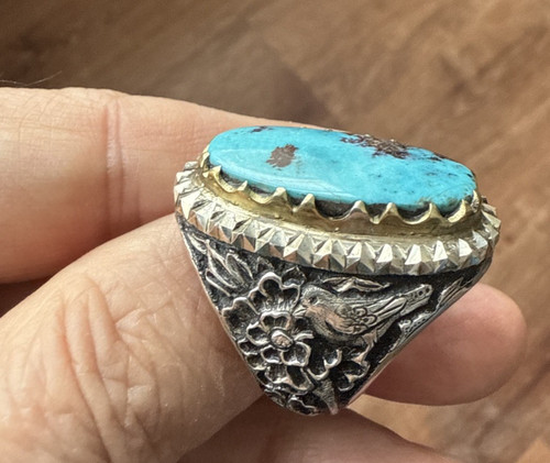 Anello uomo argento - argento, inciso
