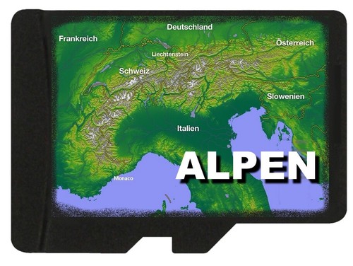 Mappa alpi micro - alpi, sd
