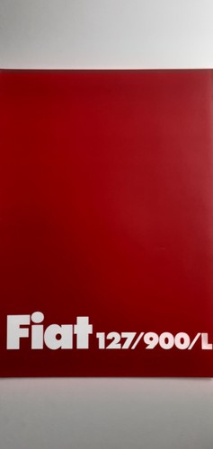 Fiat 127 900 l opuscolo - 127,