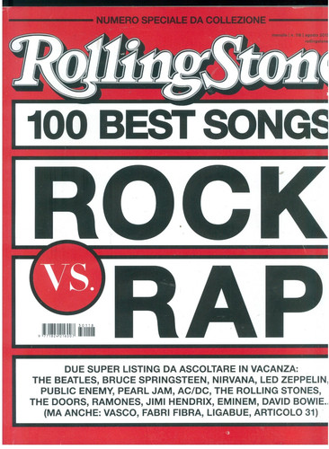 Rolling stone magazine italia - stone,
