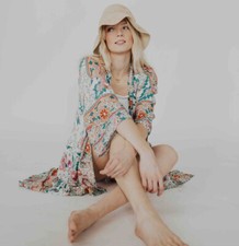 KIMONO FLOREALE FIJI NUOVO DI