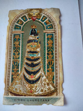 Virgo Lauretana santino con