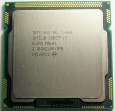 Processore Intel Core i7 Quad Core i7-880 3,06 GHz / 8 MB socket LGA1156 SLBPS