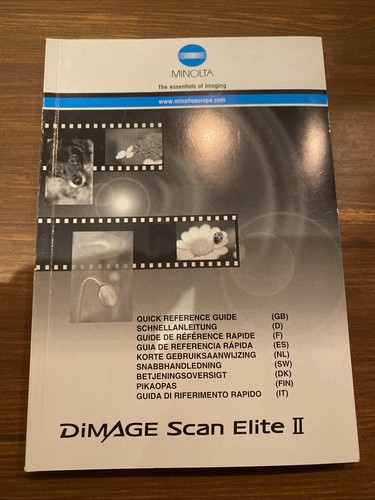 Minolta dimage scan elite - dimage, 2