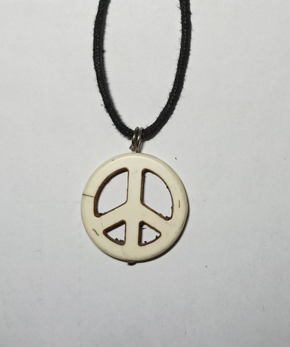 Collana ciondolo legno - collana,