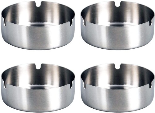 Posacenere acciaio inox 4 - posacenere,