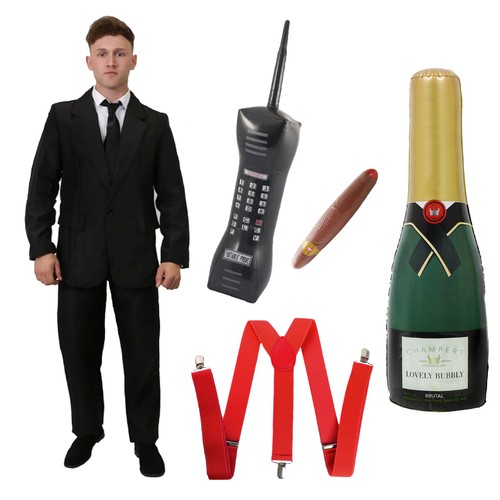 Wall street wolf - wolf, stockbroker