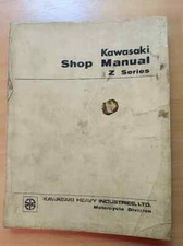 KAWASAKI 900-Z1 Manuale officina ORIGINALE, prima emissione 1973, manuale officina