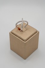 anello Alfieri ST John con brillanti fedi intrecciate