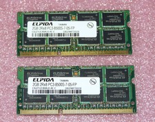 2x 2GB 2Rx8 PC3-8500S-7-05-FP