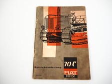 Fiat 70c manuale - uso, e