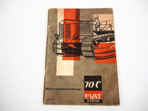 Fiat 70c manuale uso - 70c,
