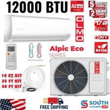 12000 BTU 230V Ductless Mini