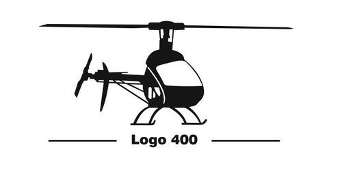 Adesivo logo mikado 400 - adesivo,