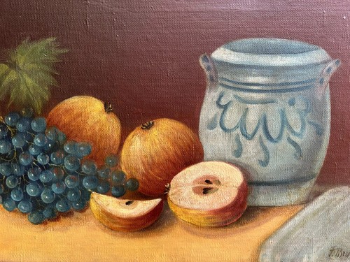 Brunner antico dipinto - dipinto, olio