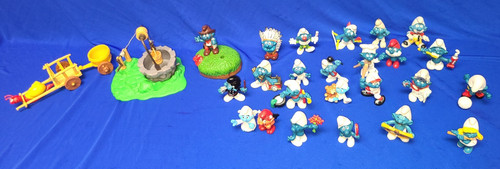 Statuine puffo vintage peyo - 24,