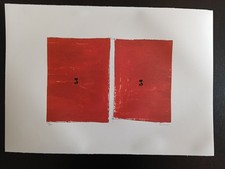 MARIO SCHIFANO Numbered Litho