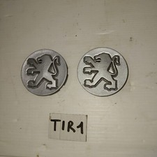 2 borchie cerchi in lega Peugeot 206 cc (1998-2004) originali Peugeot