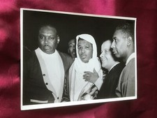 Foto stampa SUGAR RAY ROBINSON 1950-Combattimento gg. Hans Stretz-Francoforte-campione del mondo