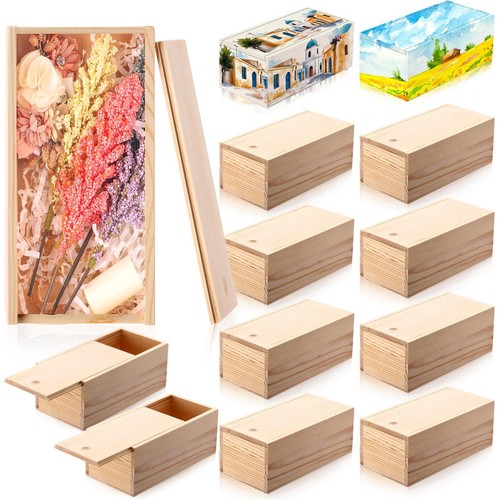 Pezzi scatole legno non - 12,