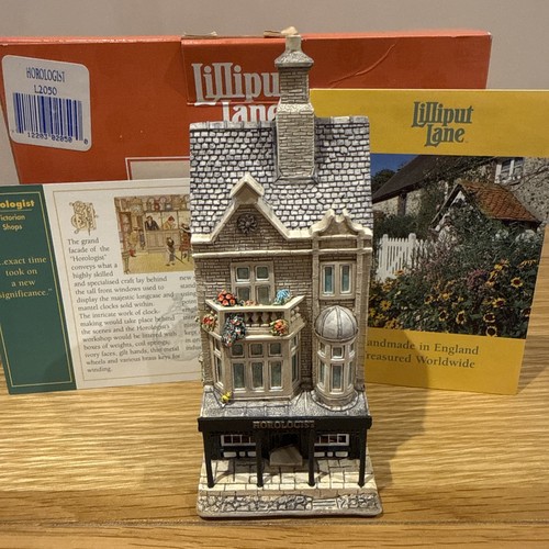 Lilliput lane horologist - lilliput, horologist.