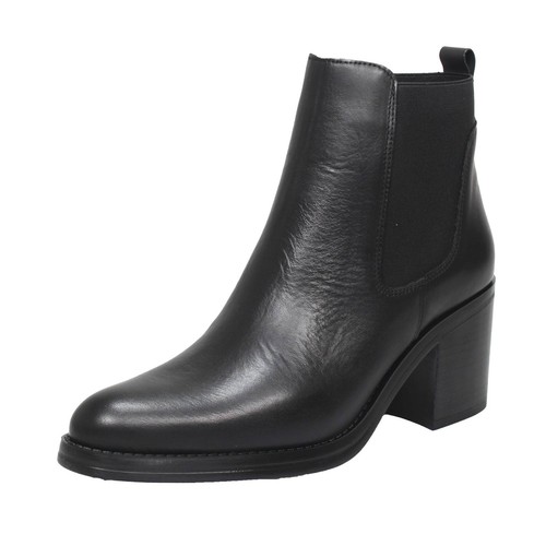 Alpe tronchetti pelle nero - in,