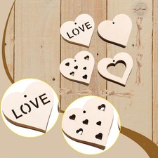 40 Dischi di Legno a Forma di