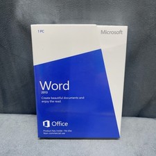 Microsoft Word 2013 Key Card