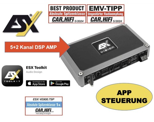 Esx ve900 7sp amplificatore - esx, ve900.7sp