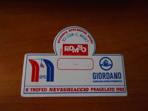 Adesivo sticker trofeo - adesivo, sticker-2°trofeo