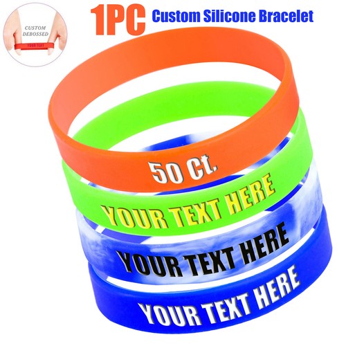 Braccialetti silicone - 1x,