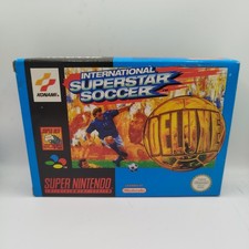 Super Nintendo PAL International Superstar Soccer SNES MULT/ITA Completo Perfett