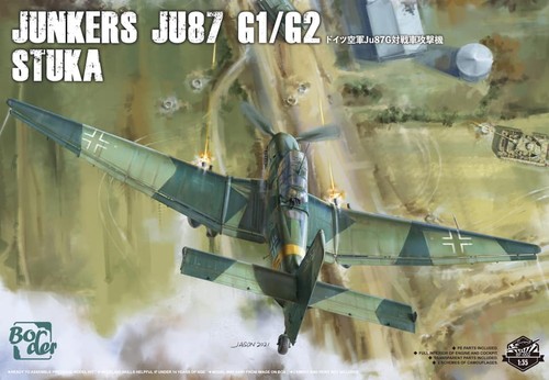 Border junkers ju87 g1 g2 - ju87, g1/g2