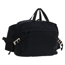 Zaino PRADA nylon argento navy