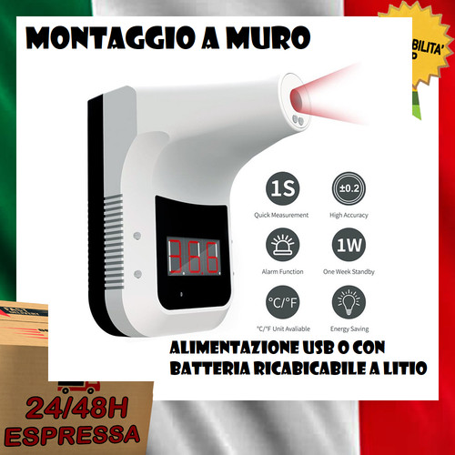 Termometro muro infrarossi - muro,