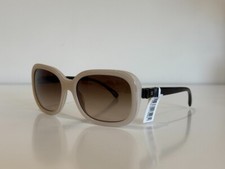 Occhiali da sole Chanel 5280-Q c.528/S5 quadrati nero beige marrone fiocco 58-18-135