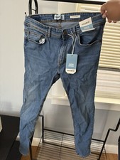 Jeans Pull And Bear blu super