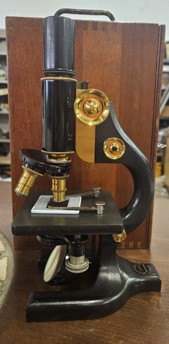 Microscopio antico spencer - microscopio,