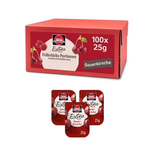 100x schwartau sauerkirsch - schwartau,