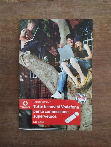Libro pubblicitario vodafone - libro,
