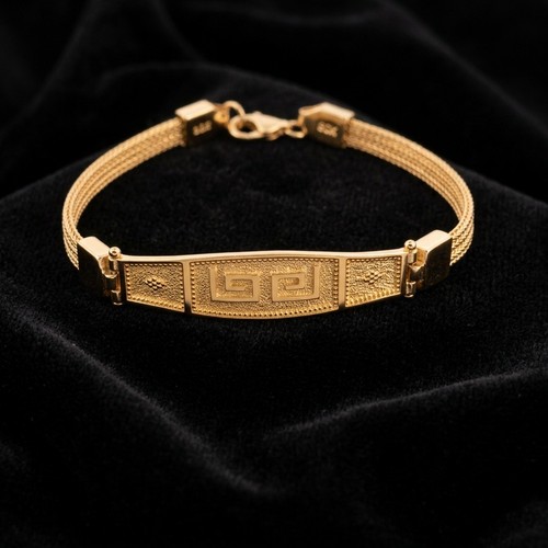 Bracciale meandro chiave greca - bracciale,