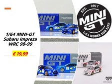 MINI-GT 1/64 Subaru impreza WRC98 Rally 1998-99