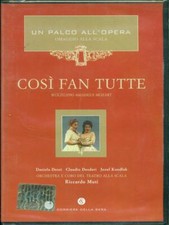 DVD COSI FAN TUTTE MOZART CORRIERE DELLA SERA 2004 UN PALCO ALL'OPERA