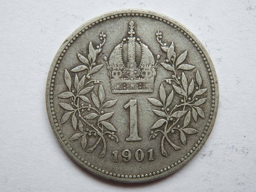 Korona 1901 moneta coin - 1901,