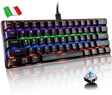 Tastiera gaming meccanica rgb - tastiera,