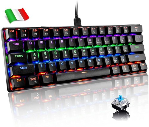 Tastiera gaming meccanica - meccanica, rgb