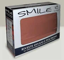 COPRIDIVANO 2 POSTI x divano MILLERIGHE ROSA ANTICO estensibile fino a cm 155