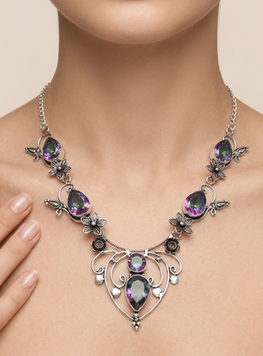 Collana gioiello argento - gioiello, in