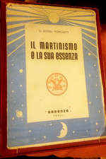 PORCIATTI - IL MARTINISMO E LA SUA ESSENZA  collana di studi esoterici  1946