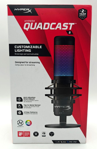 Hyperx quadcast microfono - s,